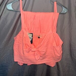 NWT Universal Thread Coral Top and Skirt Set